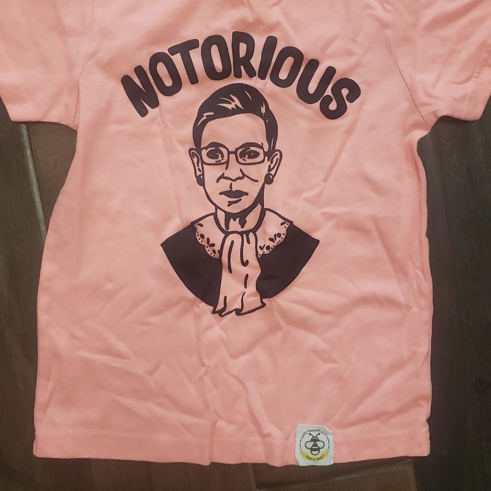 Wire & Honey "Notorious RBG" Tee 4t